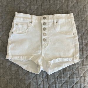 Garage High-Rise Jean Shorts